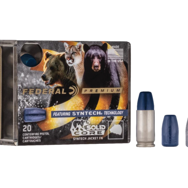 Federal Premium Punch Brass .40 SW 165 Grain 20-Rounds JHP